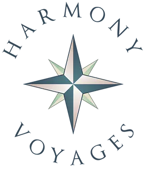 Harmony Voyages Logo with a clear background